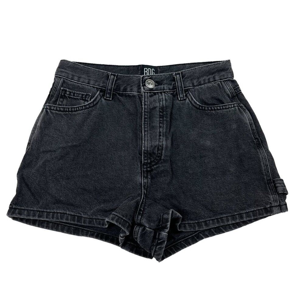 BDG Black High-Waist Denim Jean Shorts